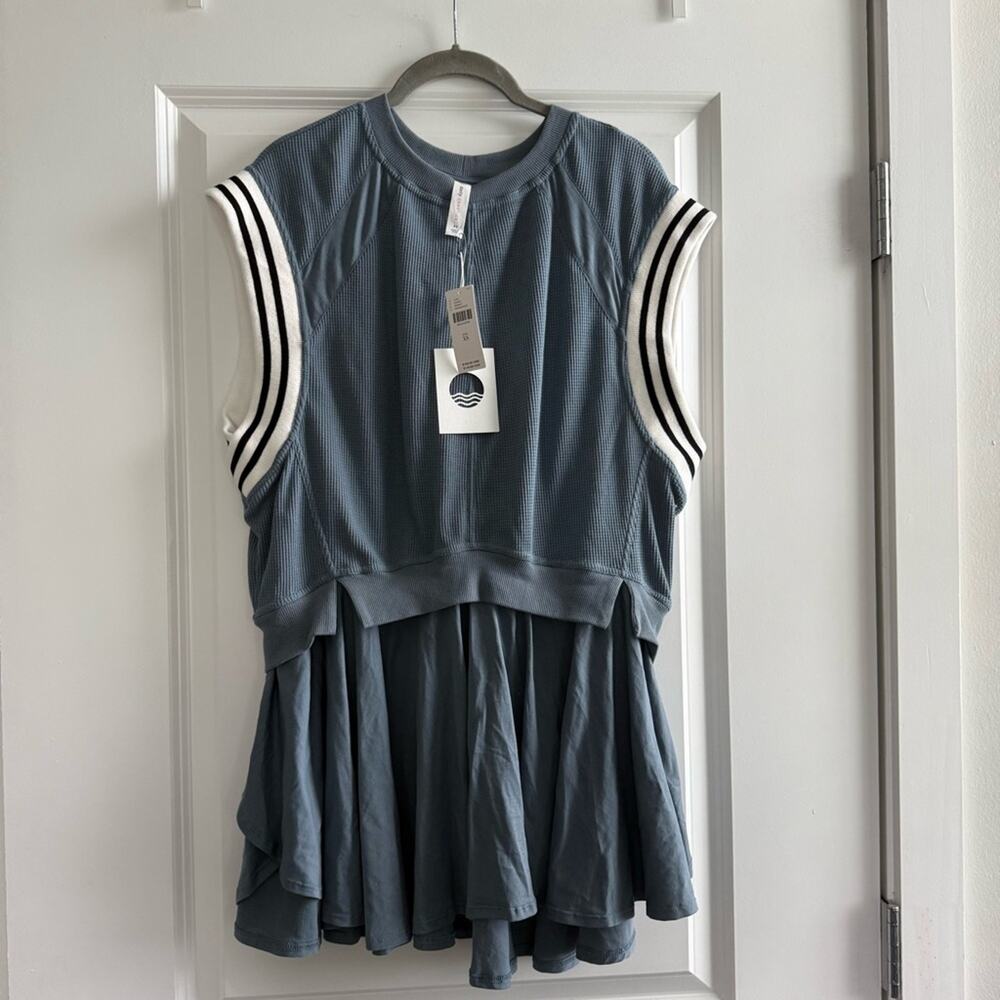 Daily Practice by Anthropologie Twofer Mini Dress - Picture 4 of 8